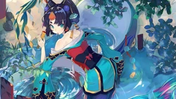 日漫游戏&ldquo;阴阳师&rdquo;女性角色插画合集