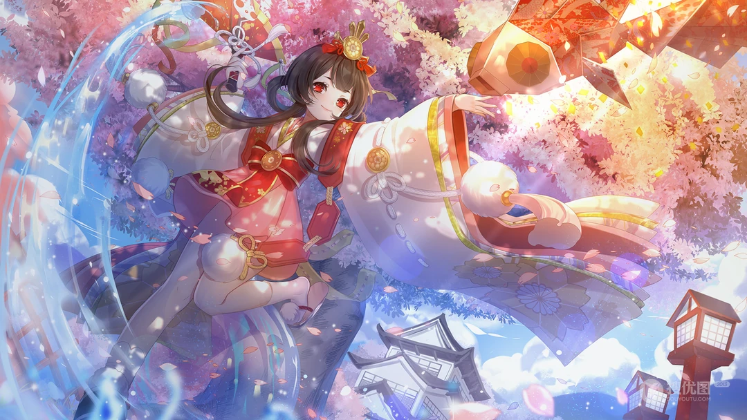 日漫游戏&ldquo;阴阳师&rdquo;女性角色插画合集