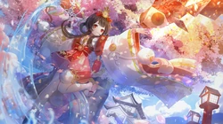 日漫游戏&ldquo;阴阳师&rdquo;女性角色插画合集