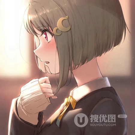 2020流行的可爱又好看短发女生动漫卡通头像图片