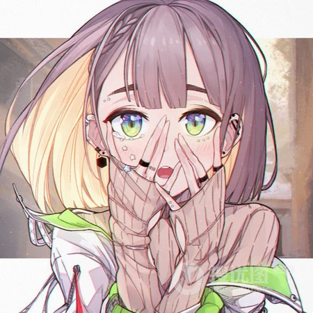 伤感女生头像，流泪的二次元少女伤感头像图片