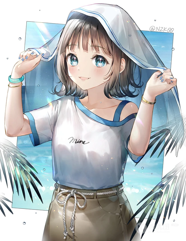 清爽短发，波波头二次元动漫少女精选图片集