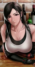 蒂法&middot;洛克哈特，《最终幻想7》中的虚拟女生蒂法气质图集