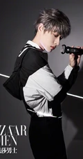 山东明星帅哥木子洋多套酷潮穿搭杂志写真图片