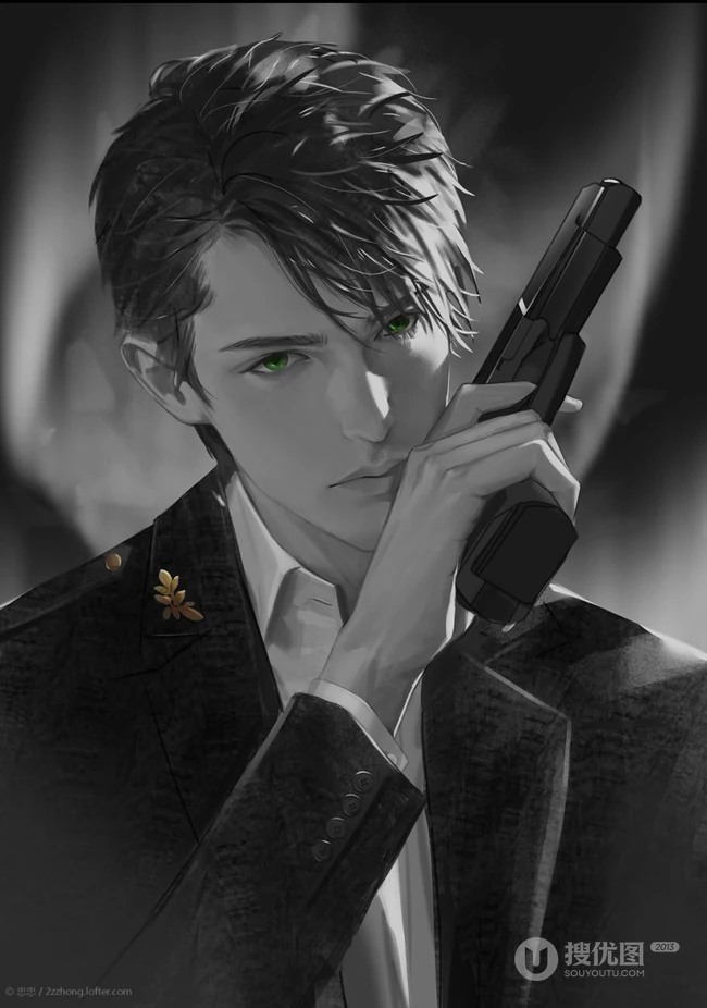 动漫男生图片，令人怦然心动的帅气动漫人物图集