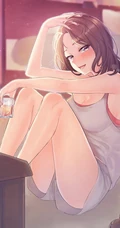 甜美可爱的居家服短裤二次元动漫少女高清插画图片集