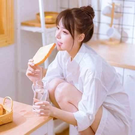 可爱小清新女生头像，清新漂亮女生小姐姐微信头像图片套图