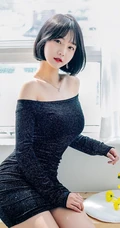 蜜桃臀妹子，清新短发韩国童颜女生佳人Rumi生活写真照图集