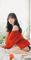 爱吃棒棒糖，泡泡糖的韩国大漂亮女生甜美可爱气质生活照图片