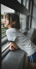 教室里漂亮粉嫩的可爱小女生2k高清手机壁纸图片