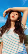 王子璇户外逆光写真美照