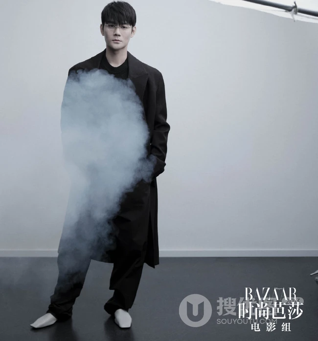 王凯变身花花公子，多套服饰造型登时尚芭莎杂志，帅气十足