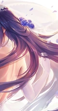 穿着婚纱，新娘装的二次动漫女生浪漫唯美图片集