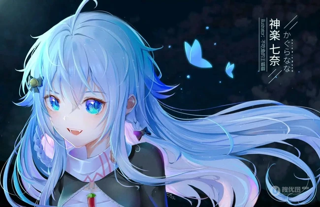 可爱萌vtuber(虚拟主播)神乐七奈精选图片集