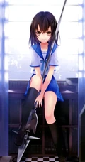 动画作品《噬血狂袭》人物女主角姬冬雪菜精选制服装图集