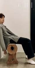 上海帅哥董力多套时尚个性服饰穿着登杂志写真