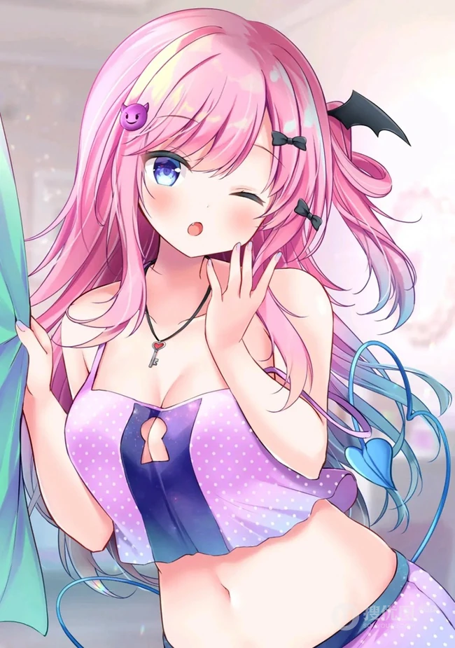 夏日来临，清清凉凉的二次元短裙动漫少女图片欣赏