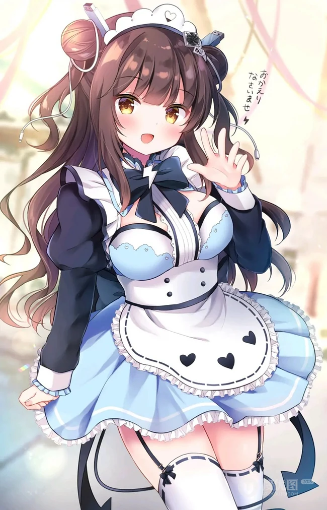 夏日来临，清清凉凉的二次元短裙动漫少女图片欣赏