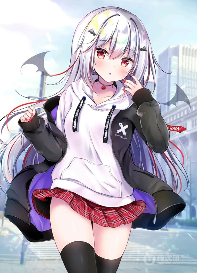 夏日来临，清清凉凉的二次元短裙动漫少女图片欣赏