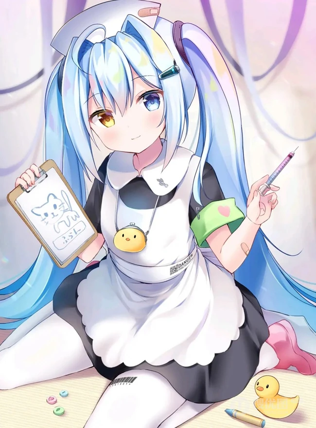 夏日来临，清清凉凉的二次元短裙动漫少女图片欣赏