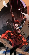 轻小说动漫作品《约会大作战》衍生人物时崎狂三精美图集