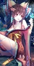 动漫《东方幻想乡》系列主人公人物博丽灵梦美图