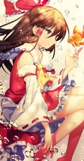 动漫《东方幻想乡》系列主人公人物博丽灵梦美图