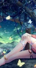 动漫《东方幻想乡》系列主人公人物博丽灵梦美图