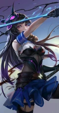 二次元手机游戏《崩坏3​》人物角色雷电芽衣图片