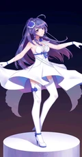 二次元手机游戏《崩坏3​》人物角色雷电芽衣图片