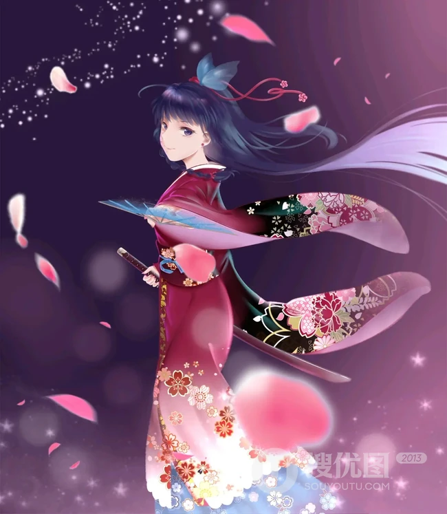 二次元手机游戏《崩坏3​》人物角色雷电芽衣图片