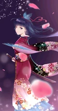 二次元手机游戏《崩坏3​》人物角色雷电芽衣图片