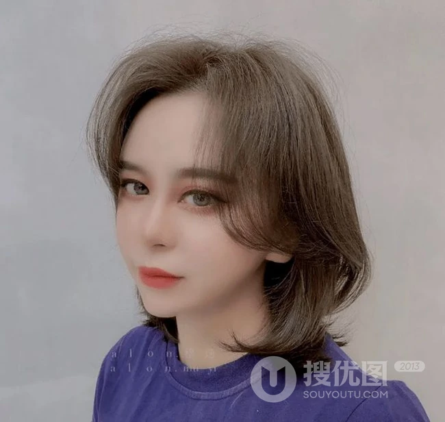 时髦感倍增的发尾烫，适合中长发女生的发尾烫 烫发女生图片集 第16张