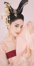 佟丽娅微博晒古装汉服装扮写真，展现端庄典雅的古代美人魅力