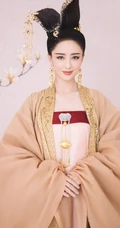 佟丽娅微博晒古装汉服装扮写真，展现端庄典雅的古代美人魅力