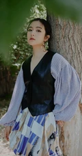 TheG视觉微博发布一组李兰迪最新时尚百变少女着装美照