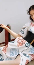 TheG视觉微博发布一组李兰迪最新时尚百变少女着装美照
