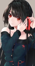 二次元动漫御姐，女生唯美高清2k手机壁纸图片