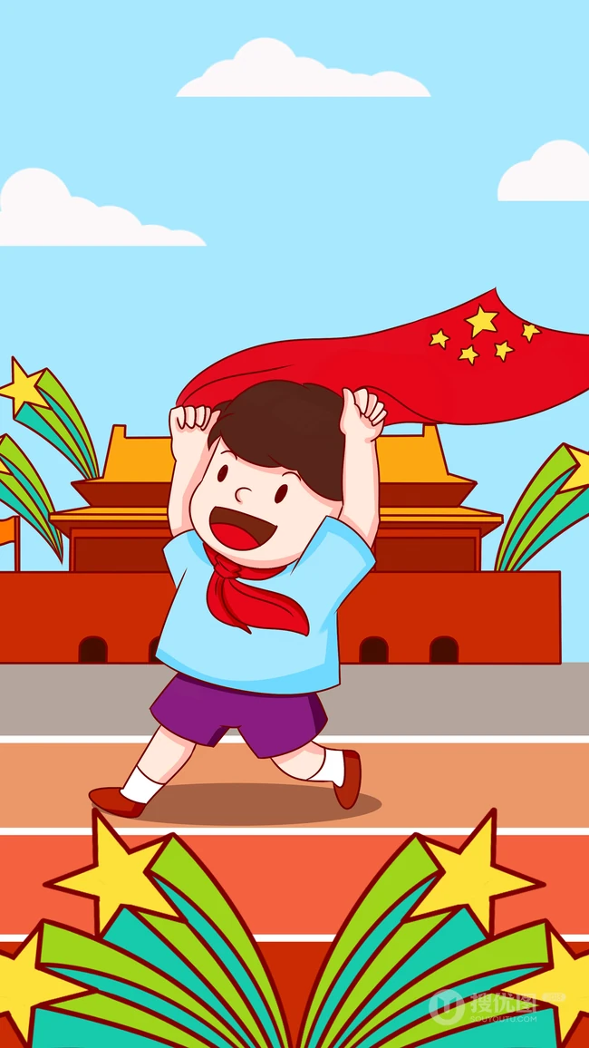 可用做手机壁纸的一组卡通可爱风，建军节风格的图片素材推荐