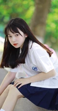 最爱这夏天，清新纯美制服学生妹子，小姑娘户外高清摄影写真集