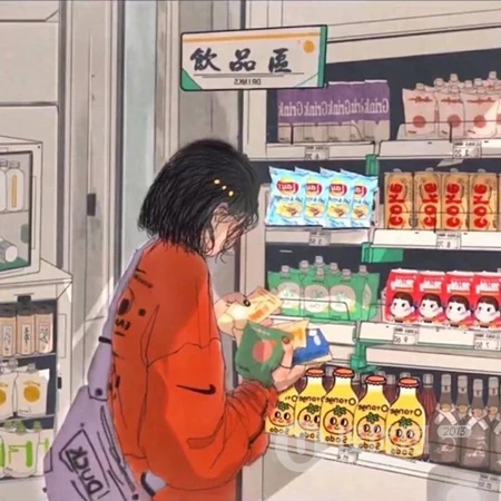 两人，三人，或四人闺蜜头像，精选多人闺蜜头像动漫插画系列图片