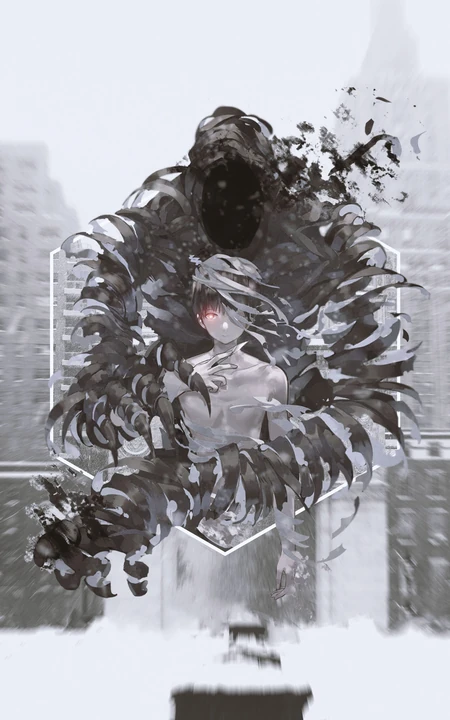 魔鬼怀中的男孩个性手机壁纸