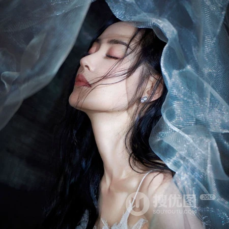 仙气飘飘女生头像，女生张天爱超美白裙仙气头像图片（套图）