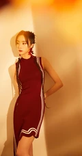 红尘笑，任飘摇，国风红装少女胡冰卿古装造型扮相写真图片