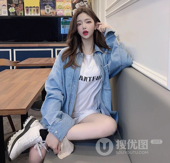中长卷发怎么好看？来看看韩国小姐姐的中发发型，这样卷，特别美 第11张