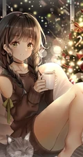 超奈斯，本人很喜欢的一组美图，二次元动漫少女插画图集