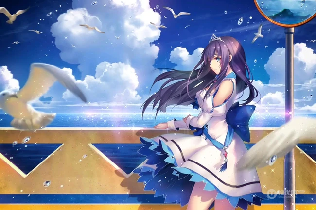 超奈斯，本人很喜欢的一组美图，二次元动漫少女插画图集