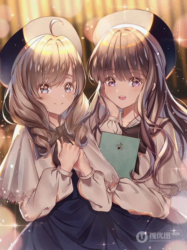 超奈斯，本人很喜欢的一组美图，二次元动漫少女插画图集