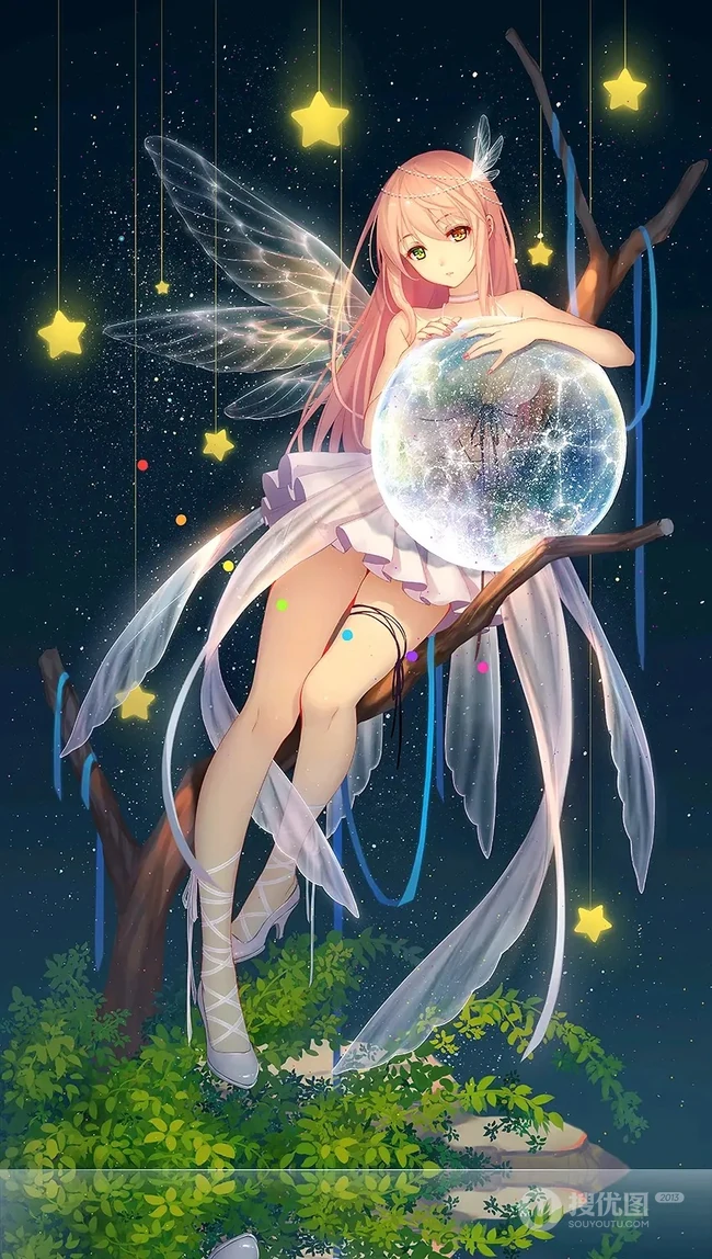 超奈斯，本人很喜欢的一组美图，二次元动漫少女插画图集