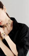 angelababy华贵优雅服装写真大片登杂志美照